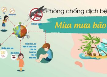 AN PHÚ TÍCH CỰC, CHỦ ĐỘNG PHÒNG CÁC BỆNH THƯỜNG GẶP TRONG MÙA MƯA LŨ