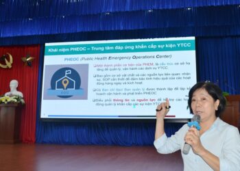 Tập huấn cho các “Đội đáp ứng nhanh” trong phòng chống dịch bệnh