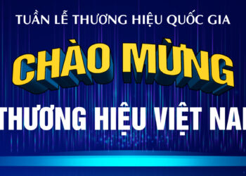 Băng rôn: Tuần lễ thương hiệu quốc gia “Chào mừng ngày thương hiệu Việt Nam 20/4”