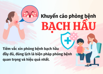 Infographic: Khuyến cáo phòng bệnh Bạch Hầu