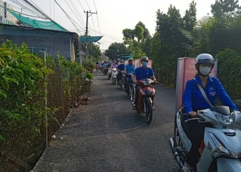 Thị trấn Hội An diễu hành tuyên truyền phòng, chống dịch bệnh