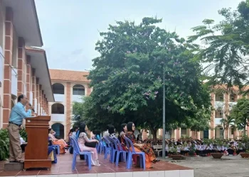 Trạm Y tế phường Mỹ Thới truyền thông phòng chống tác hại thuốc lá trong trường học