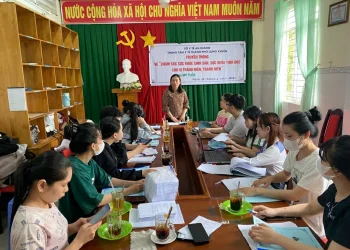 Truyền thông chăm sóc sức khỏe sinh sản cho vị thành niên, thanh niên  phường Mỹ Thới