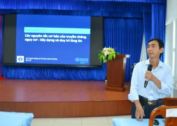 Tập huấn truyền thông nguy cơ năm 2025