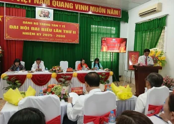 Trung tâm Y tế huyện Thoại Sơn tổ chức đại hội đại biểu đảng bộ lần thứ II, nhiệm kỳ 2025 – 2030