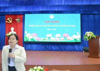 Trung tâm Kiểm soát bệnh tật An Giang tập huấn triển khai phòng chống thiếu vi chất dinh dưỡng