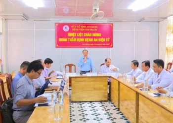 Thẩm định Bệnh án điện tử tại Bệnh viện Tim Mạch An Giang