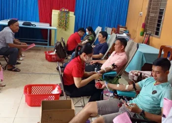 Trạm Y tế Vĩnh Thạnh Trung tham gia lan toả yêu thương từ những giọt máu hồng