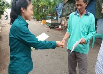 Phường Châu Phú A thực hiện chiến dịch vệ sinh môi trường phòng bệnh sốt xuất huyết