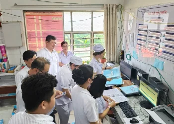 Thẩm định bổ sung phụ lục hợp đồng khám chữa bệnh BHYT năm 2025 về bệnh án điện tử tại Trung tâm Y tế An Phú