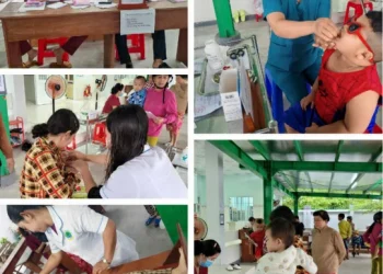 Trạm Y tế Thoại Giang triển khai chiến dịch bổ sung Vitamin A liều cao cho trẻ đợt 1 năm 2025