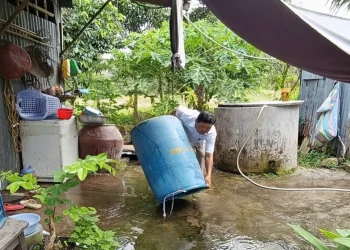 Phường Tịnh Biên thực hiện chiến dịch diệt lăng quăng phòng sốt xuất huyết