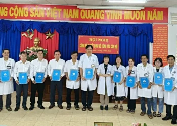 Hội nghị công bố quyết định công tác cán bộ Trung tâm Y tế An Phú