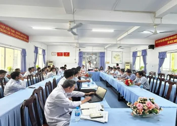 Tịnh Biên tiếp đoàn kiểm tra Sở Y tế về công tác phòng chống dịch