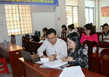 Trung tâm Y tế Rạch Giá tiếp đoàn Sở Y tế Tỉnh An Giang kiểm tra kết quả thực hiện công tác cải cách hành chính