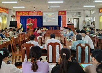 Tập huấn nâng cao năng lực về cải thiện chăm sóc dinh dưỡng cho phụ nữ và trẻ em tại An Phú