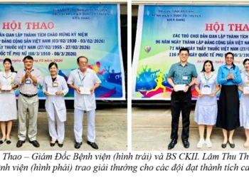 Bệnh viện Y Dược Cổ truyền Kiên Giang sôi nổi hội thao năm 2026