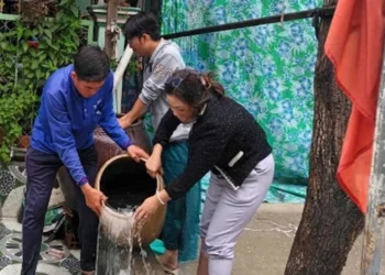 Xã Hòa Lạc xử lý ổ dịch sốt xuất huyết tại ấp Hòa Hiệp