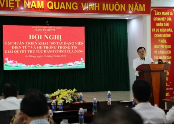 Hội nghị tập huấn triển khai Sổ tay đảng viên điện tử