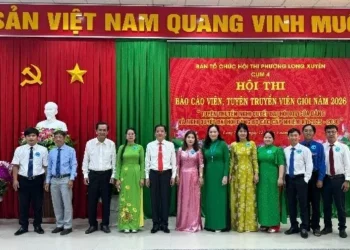 Trung tâm Y tế Long Xuyên phối hợp tổ chức Hội thi Báo cáo viên, tuyên truyền viên giỏi năm 2026 tuyên truyền Nghị quyết Đại hội XIV của Đảng và nghị quyết đại hội đảng bộ các cấp nhiệm kỳ 2025-2030