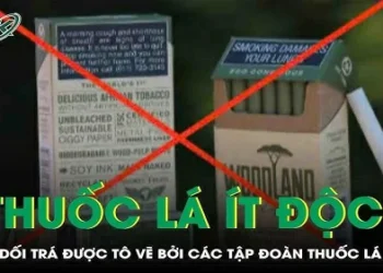 Sự thật về hấp dẫn giả tạo trong việc quảng cáo sai sự thật  của các tập đoàn thuốc lá