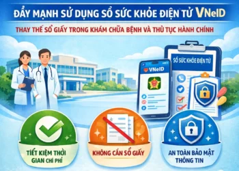 Sử dụng Sổ sức khỏe điện tử VNeID – Thay thế sổ giấy trong khám chữa bệnh và thủ tục hành chính