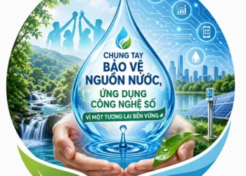 Chung tay bảo vệ nguồn nước, ứng dụng công nghệ số vì một tương lai bền vững