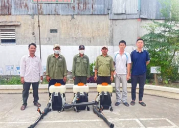 Trạm Y tế xã Bình Mỹ xử lý ổ dịch sốt xuất huyết tại ấp Bình Tân