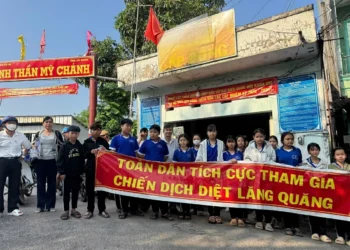 Cù Lao Giêng ra quân chiến dịch diệt lăng quăng đợt 1 năm 2026