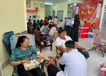 Thoại Sơn tổ chức hiến máu tình nguyện đợt 1 năm 2026