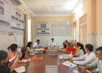 Trạm Y tế xã Mỹ Đức khám sàng lọc bệnh không lây nhiễm