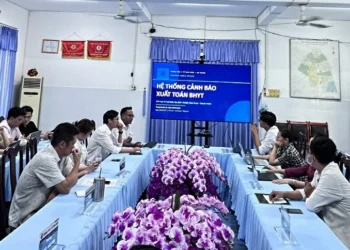 Trung tâm Y tế Tịnh Biên tập huấn triển khai ứng dụng trí tuệ nhân tạo vào quản lý cảnh báo xuất toán bảo hiểm y tế