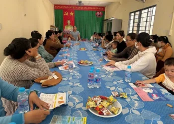 Trạm Y tế xã Tân Hiệp tổ chức tuyên truyền Chương trình dân số và phát triển tại cộng đồng