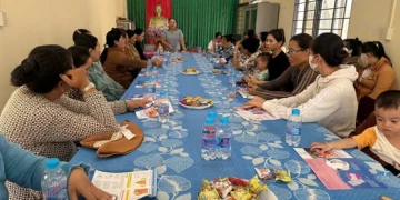 Trạm Y tế xã Tân Hiệp tổ chức tuyên truyền Chương trình dân số và phát triển tại cộng đồng