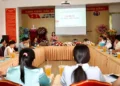 Trung tâm Kiểm soát bệnh tật tỉnh An Giang phối hợp với Trung tâm Y tế Kiên Lương tập huấn kỹ năng truyền thông giáo dục sức khoẻ