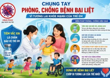 Phòng, chống bệnh bại liệt: Bảo vệ trẻ em khỏi nguy cơ tàn tật suốt đời