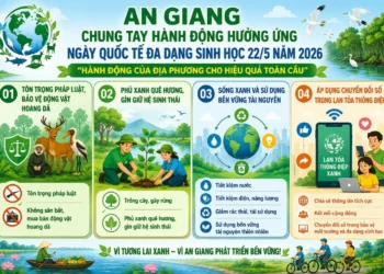 An Giang chung tay hành động hưởng ứng Ngày Quốc tế đa dạng sinh học 2026