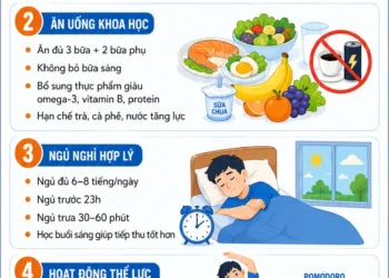 Infographic: Bảo vệ sức khỏe mùa thi tốt nghiệp trung học phổ thông
