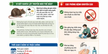Infographic: Thông tin về bệnh do vi rút Hanta và các biện pháp phòng bệnh