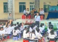 Trạm Y tế xã Bình Mỹ truyền thông phòng bệnh sốt xuất huyết cho học sinh tiểu học