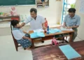 Thới Sơn tổ chức khám sức khỏe học sinh