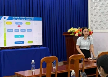 Tập huấn triển khai thực hiện Hồ sơ bệnh án điện tử tại Trạm Y tế xã Thoại Sơn