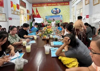 Xã Long Kiến tổ chức truyền thông chăm sóc sức khỏe sinh sản vị thành niên – thanh niên năm 2026