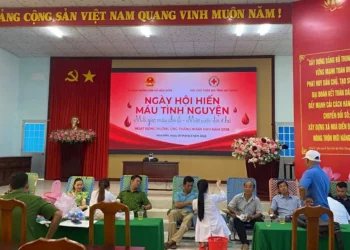 Xã Hòa Điền tổ chức Ngày hội hiến máu tình nguyện năm 2026