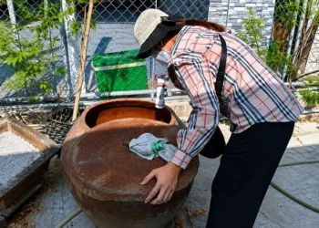 Trạm Y tế phường Bình Đức: Thực hiện chiến dịch vệ sinh môi trường và hưởng ứng ngày ASEAN phòng chống sốt xuất huyết
