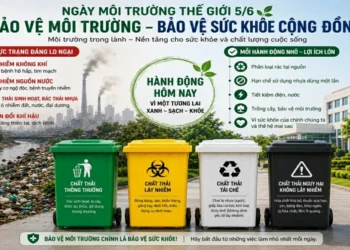 Sống xanh hôm nay – giữ sức khỏe ngày mai