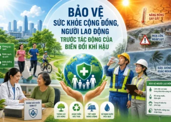 Bảo vệ sức khỏe cộng đồng, người lao động trước tác động của biến đổi khí hậu