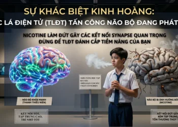 Thuốc lá điện tử: “Sát thủ” thầm lặng đối với bộ não thanh thiếu niên