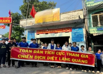 Cù Lao Giêng: mô hình 24 tổ “Nói không với lăng quăng”