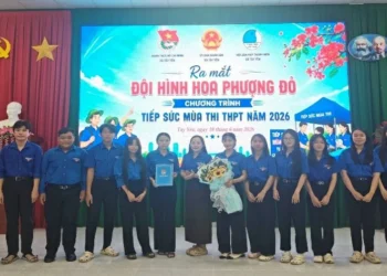 Tuổi trẻ Tây Yên ra quân Đội hình tình nguyện “Hoa phượng đỏ” năm 2026